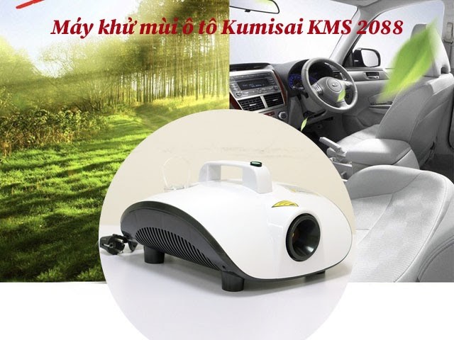 Cấu tạo máy khử mùi xe ô tô Kumisai KMS 2088
